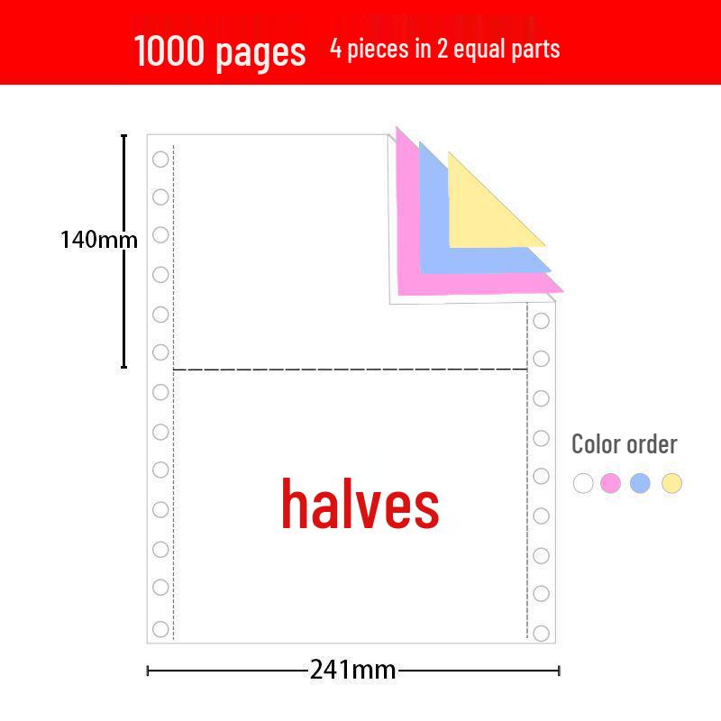 Multi-part Computer Print Paper: One, Two, Three, Four, Five-Part; Includes Delivery Note and Receipt Forms
