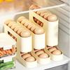 4-layer Slide Egg Storage Box Ladder Style Egg Box Storage Refrigerator Side Door Large Capacity Automatic Egg Rolling Machine