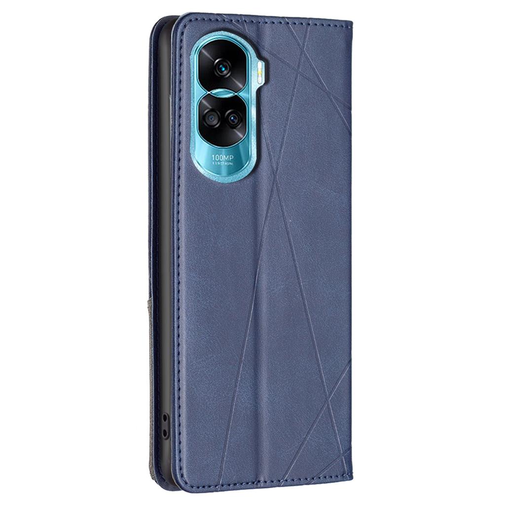 For Honor X50i 5G/90 Lite 5G Stand Cover PU Leather Phone Case Imprinted Anti-Scratch Card Slots Cell Phone Shell
