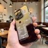Coffee First Menu Hard Phone Case for Iphone 16 15 14 13 12 11 Pro Max Mini Shockproof Anti-Scratch Protective Cover