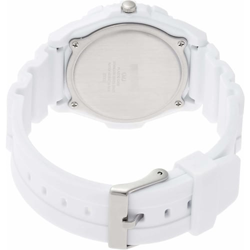 Citizen Montre Q&Q Analogique Étanche Bracelet en Uréthane VR78-001 Homme Blanc