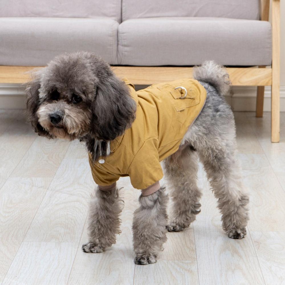Autumn Winter Dog Clothes Puppy Pet Dog Coat Jacket For Small Medium Dog Thicken Warm Hoodie Pets Clothing Padded Dog Jackets