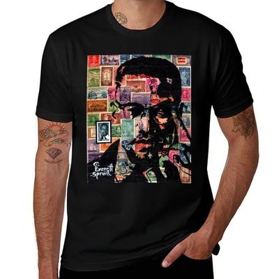 MALCOLM X T-Shirt koszulki anime oversize bawełniane koszulki wysokiej jakości T-Shirt