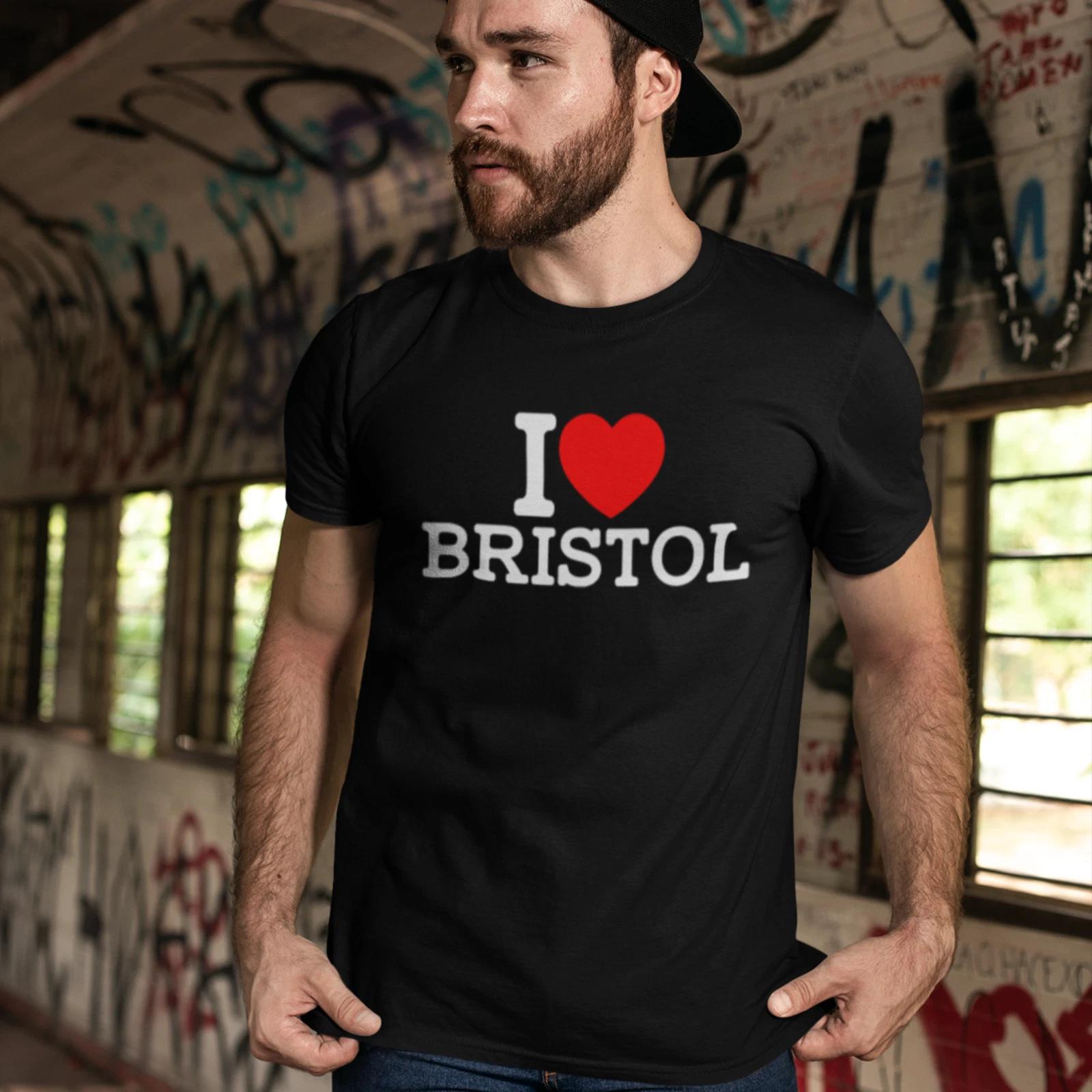 I Love (Heart) Bristol T-Shirt Portishead Bath London NY New York Rovers City 2XL