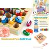 Engaging Wooden Fishing Game Toys For Boys And Girls With Magnetic Elements