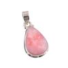 Natural Pink Opal Gemstone Handmade 925 Solid Sterling Silver Pendant 1.50" B1q65
