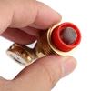 3PCS Brass Spray Misting Nozzle Double Nozzle with Filter Irrigation Sprayer Nozzle Easy Installatio Gold