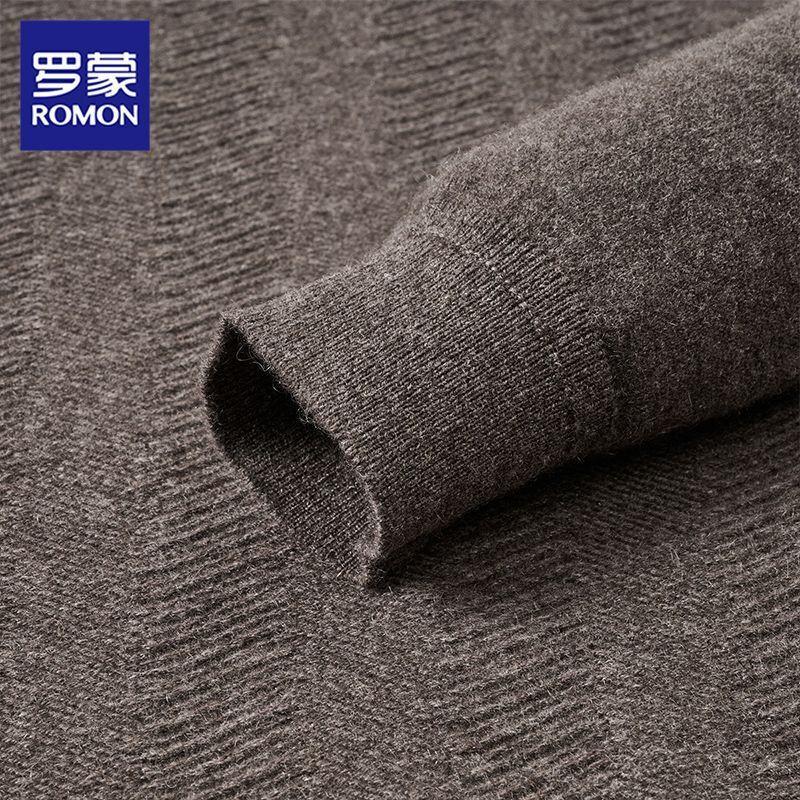 Luo Meng Men's Thickened Cashmere Sweater & T-Shirt Collection