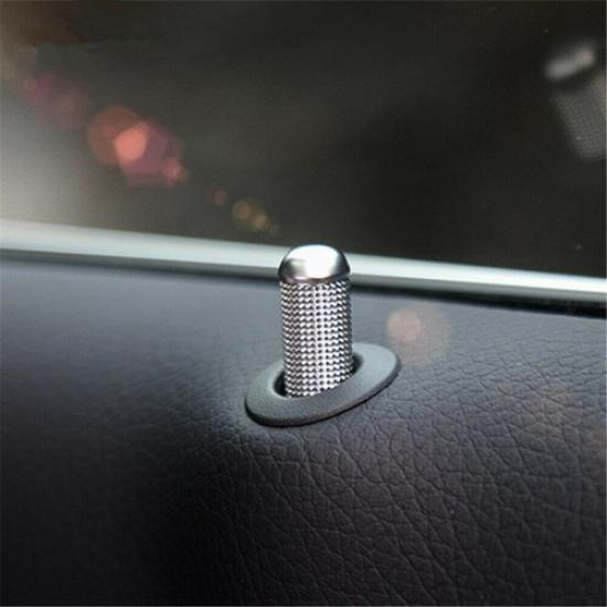 4pcs Aluminum alloy Car Inner Door Lock Pin Knob For Benz E Class W212 2010-2015
