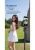Mini Magnetic Selfie Stick with Remote and Screen Mirroring for Vlogging