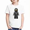 2025 Cartoon-Kleidung T-Shirt Jungenhemden Ninja-Druck Grafik Kinder-T-Shirt Jungen-T-Shirts Sommeroberteile für Mädchenhemden Kinderkleidung