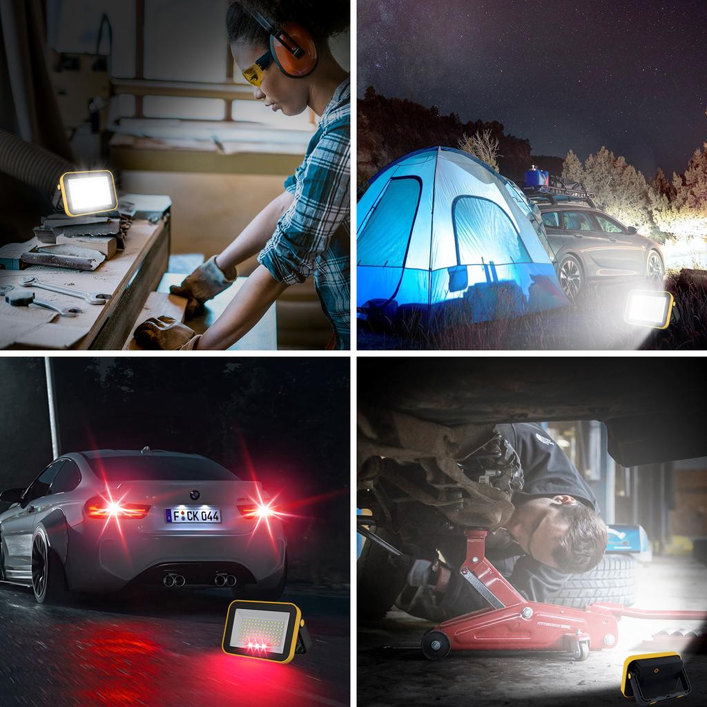 97 SMD Super Bright Portable Work Light USB Rechargeable for Outdoor Camping Lamp Led Flashlight Emergency Light Outdoor 5 Modes