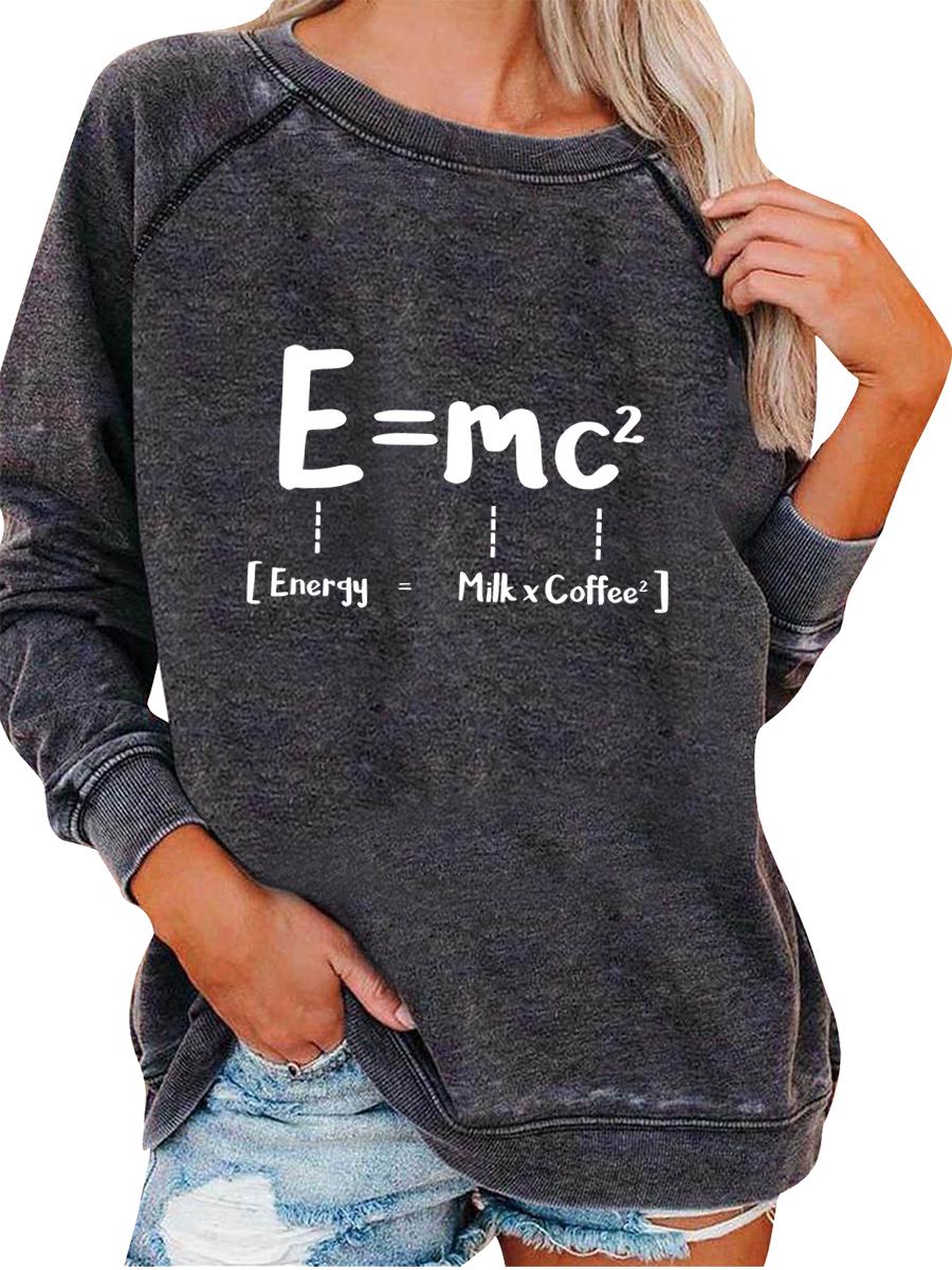 

Женский свитшот оверсайз Весенне-осенняя модная толстовка с принтом Женский пуловер 3XL серый