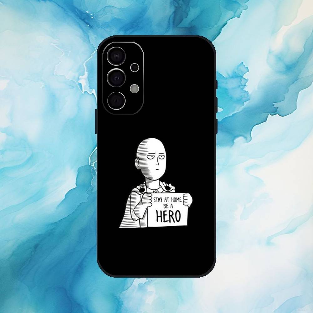 

Чехол для телефона One P-Punch Man S-Сайтама для Samsung S 25,24,23,22,30,21,10,9,Ultra,Plus,Lite,FE,4,5 G Мягкий Черный Чехол Samsung S235G