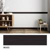 Home Decor Self Adhesive Skirting Line Windowsill Living Room Waist Line Wood Grain Waterproof Floor Tile Sticker