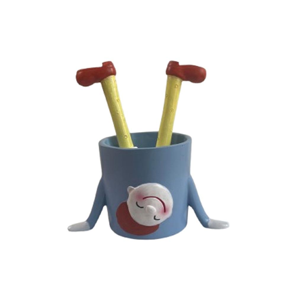 Cartoon Succulent Plant Container Resin Upside Down Potted Plant Inverted Flower Pot  Office Decor