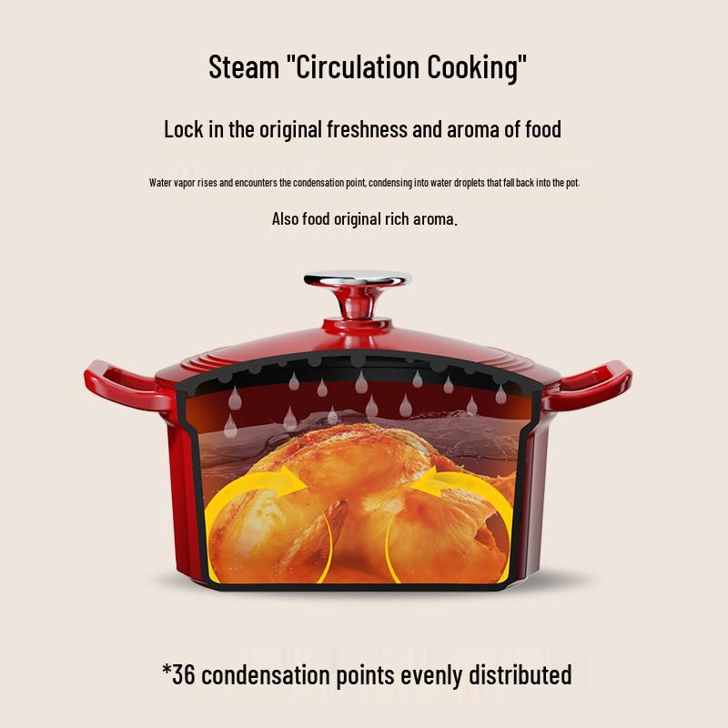 KOBACH 3L Cast Iron Enamel Dutch Oven