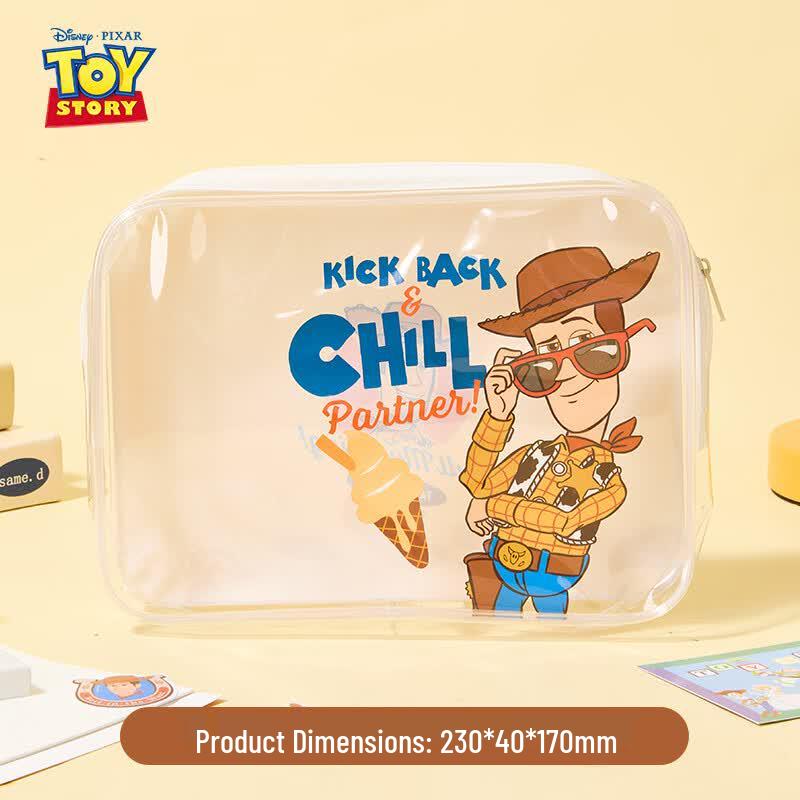 Disney Kids Transparent Waterproof Travel Pouch