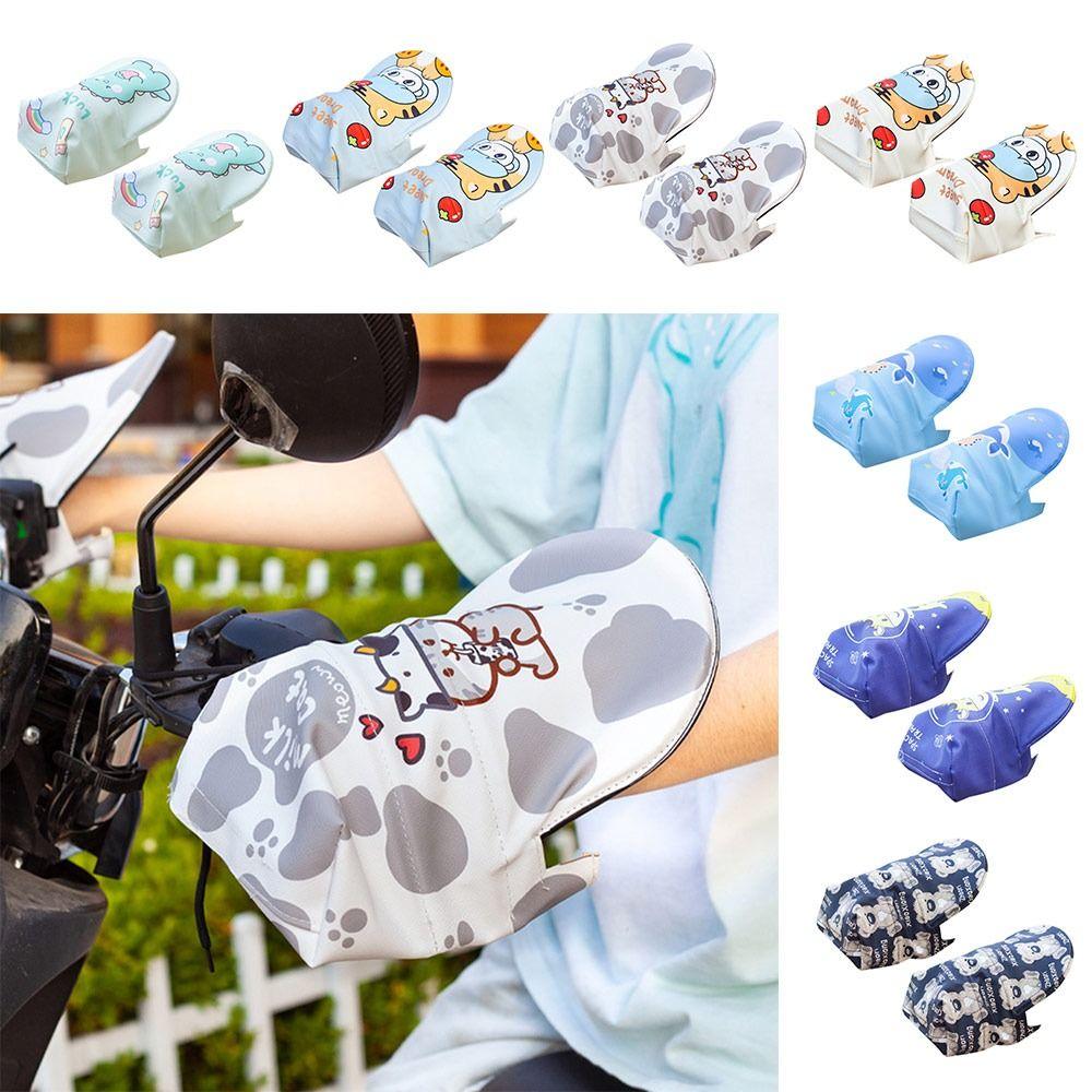 Sunshade Electric Vehicle Sunscreen Gloves Breathable Scooters Hand Guards  Summer