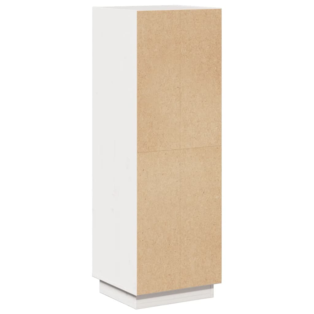 Highboard White 37 x 34 x 110 cm Solid Pine Wood