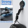 17mm Ball Head Car Dashboard Suction Cup Cellphone Bracket 180 Degree Evert Car Mobile Phone Holder Base Accessories