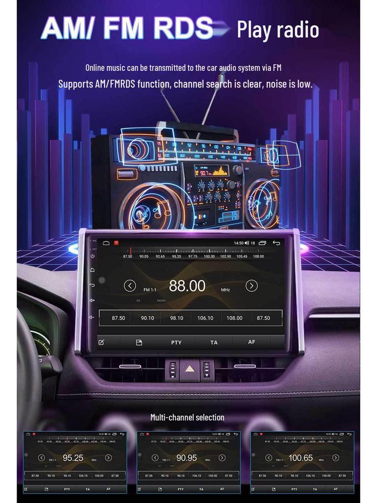 Universal 9-10 Inch Car GPS & CarPlay Navigation System