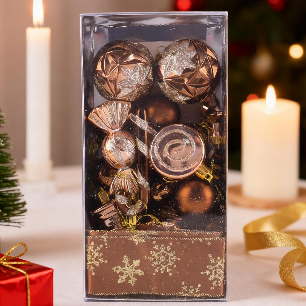 Christmas Tree Ball Ornaments 30 Pieces Party Decoration Pendants Shatterproof Pendants For Christmas Tree Decorations For