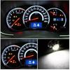 10x White T3 Neo Wedge 1-SMD LED Cluster Trument Dash A/C Climate Light Bulbs