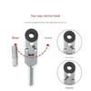 Compactly 1/4Inch Adjustable Torques Wrench Ratchet Bidirectional Spanner For 6.35mm Hex Screws Ergonomic Design Alloy