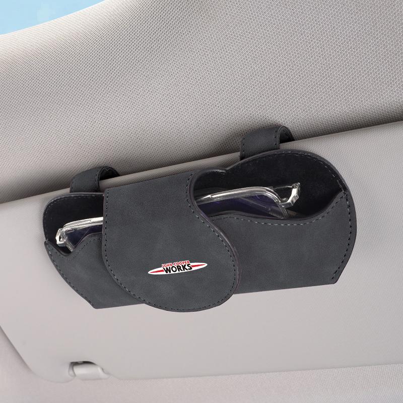 MINI Car Accessories Sunglasses Multi-Function Storage Box For BMW MINI One Cooper JCW Countryman Clubman Cabrio Paceman Coupe