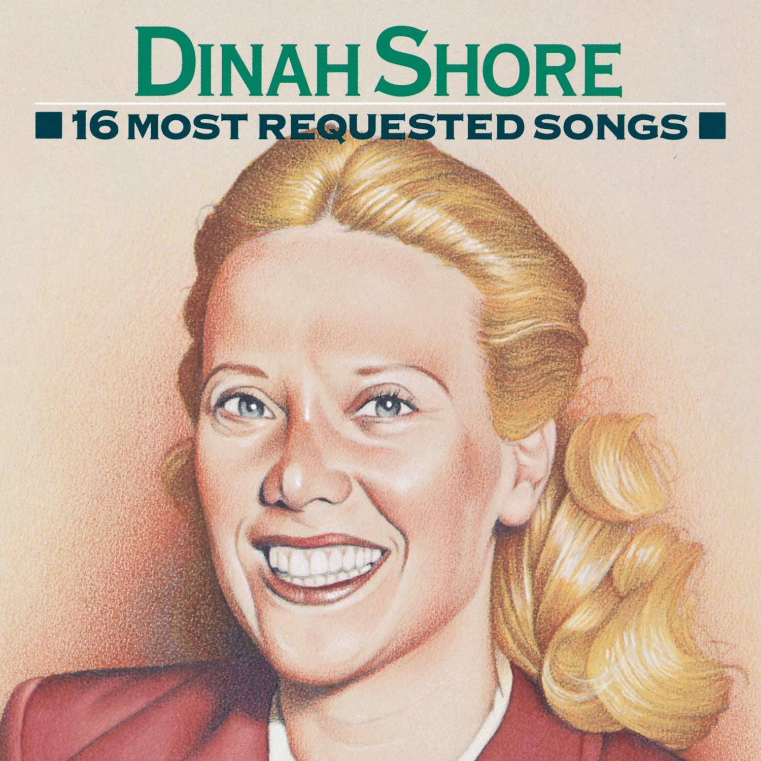 

CD DINAH SHORE - 16 Most Requested Songs CK45315 US Pop Used