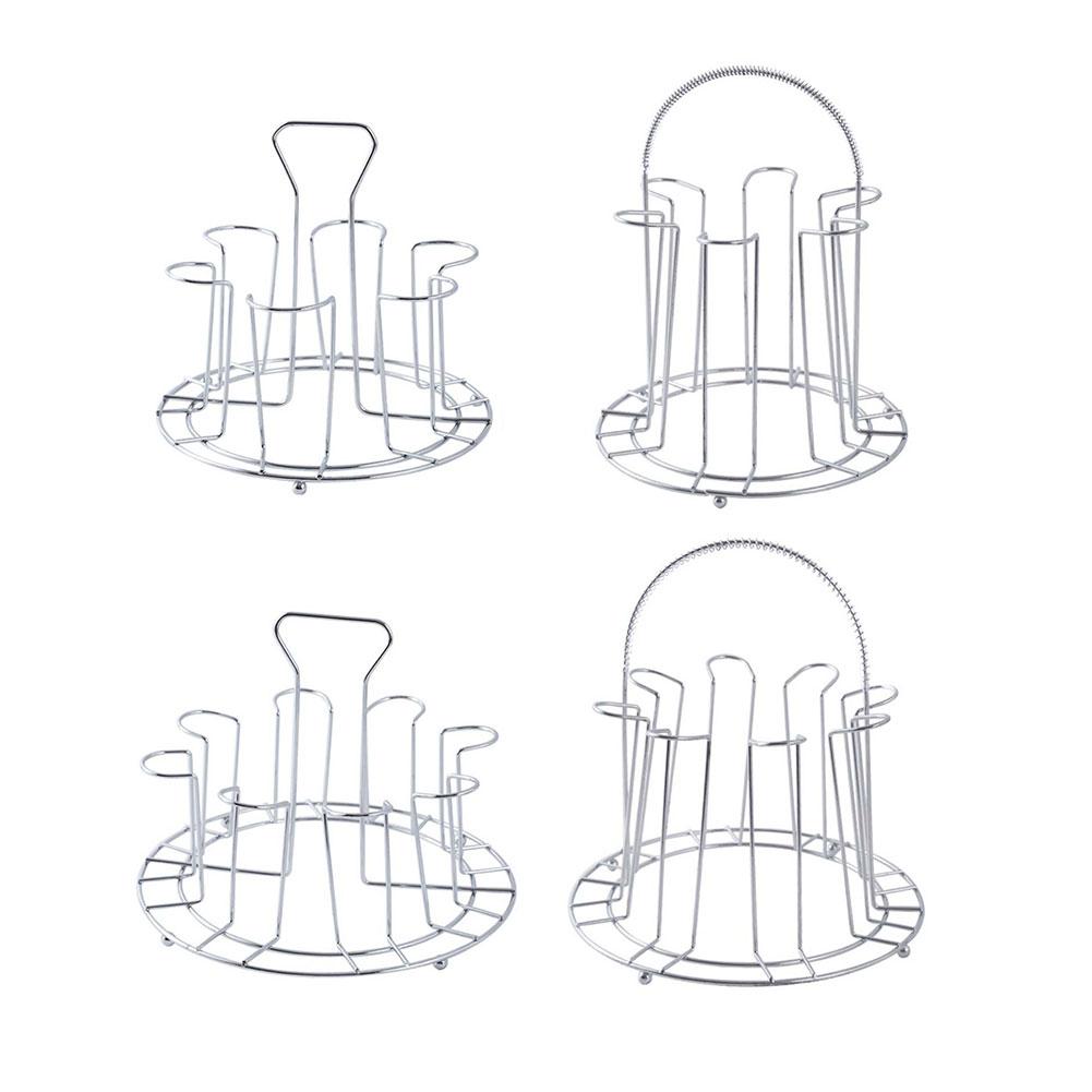 Stainless Steel Drain Cup Rack Glass Cup Storage Upside Down Rack Water Drying Rack Drainer Rack Mug Cup Rack Organization