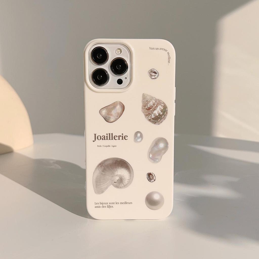 Creative Shell Pearl Phone Case for iPhone 17 iPhone 17 Pro Max