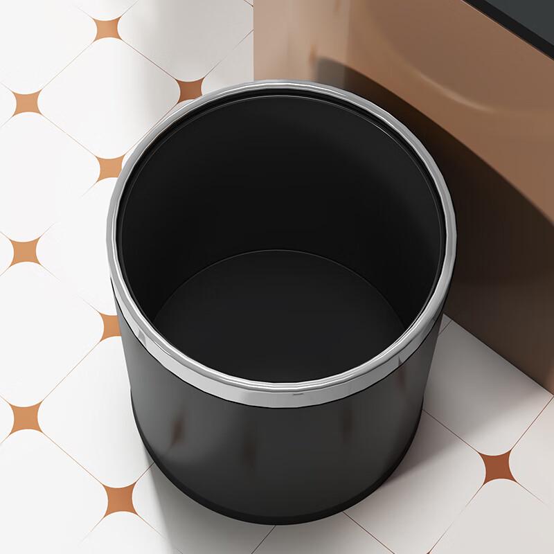 HUIHUADU 10L nerezový odpadkový koš