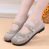 2026 Summer Women's Slip-On Old Beijing Style Non-Slip Comfortable Flat Shoes for Middle-Aged and Elderly Moms