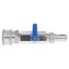 Power Car Wash Pump Hose Switch with 3/8 Or 1/4 Inch Quick Connect Plug Power Washer Hose Control 4500 PSI Stainless Steel
