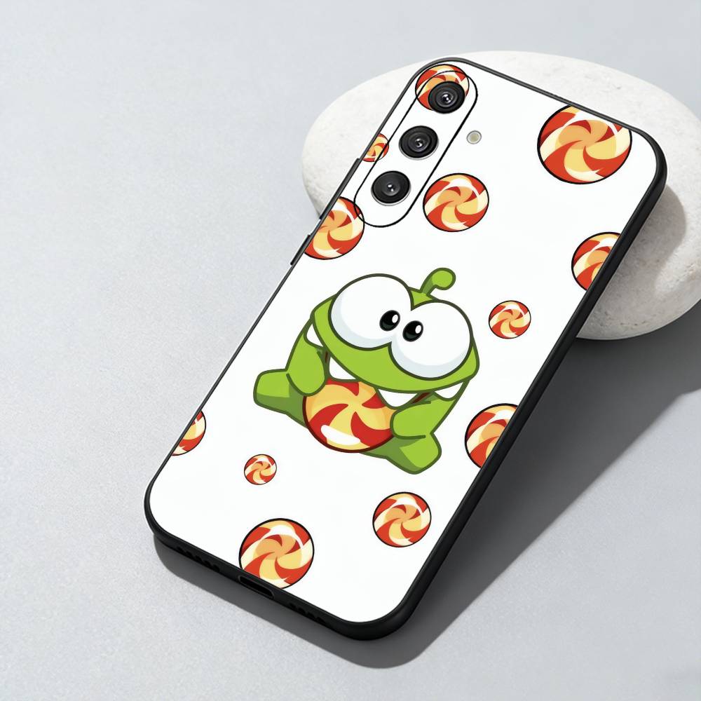 

Cute Om N-Nom Phone Case For Samsung Galaxy A73,A72,A71,A70,A52,A51 Others Soft Black Cover Samsung a32 4g
