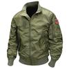 Spring and Autumn Jacket Men's Aviator Jacket Baseball Uniform Trendy Youth Men's Large Size Loose Jacket