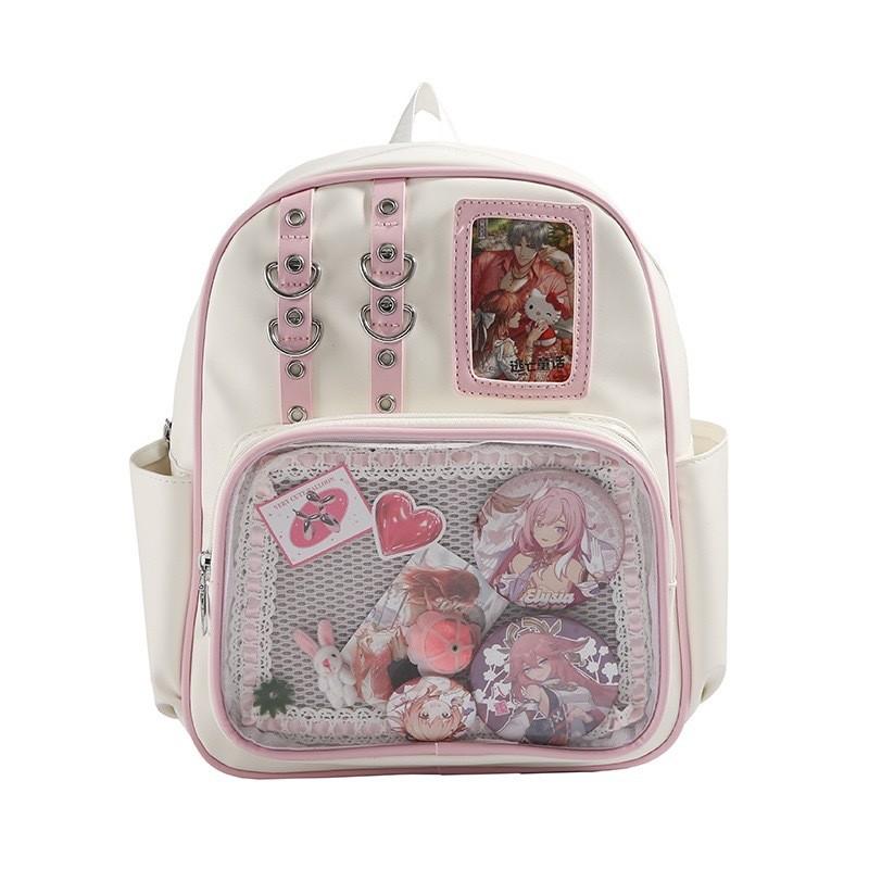 Goods Backpack Contrasting With Large Capacity And Adjustable Shoulder Straps