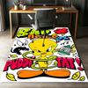 Custom Name Tweety Bird Printed Carpet,Rug for Office Chair Living Room Bedroom Kitchen Room Decor Gifts.