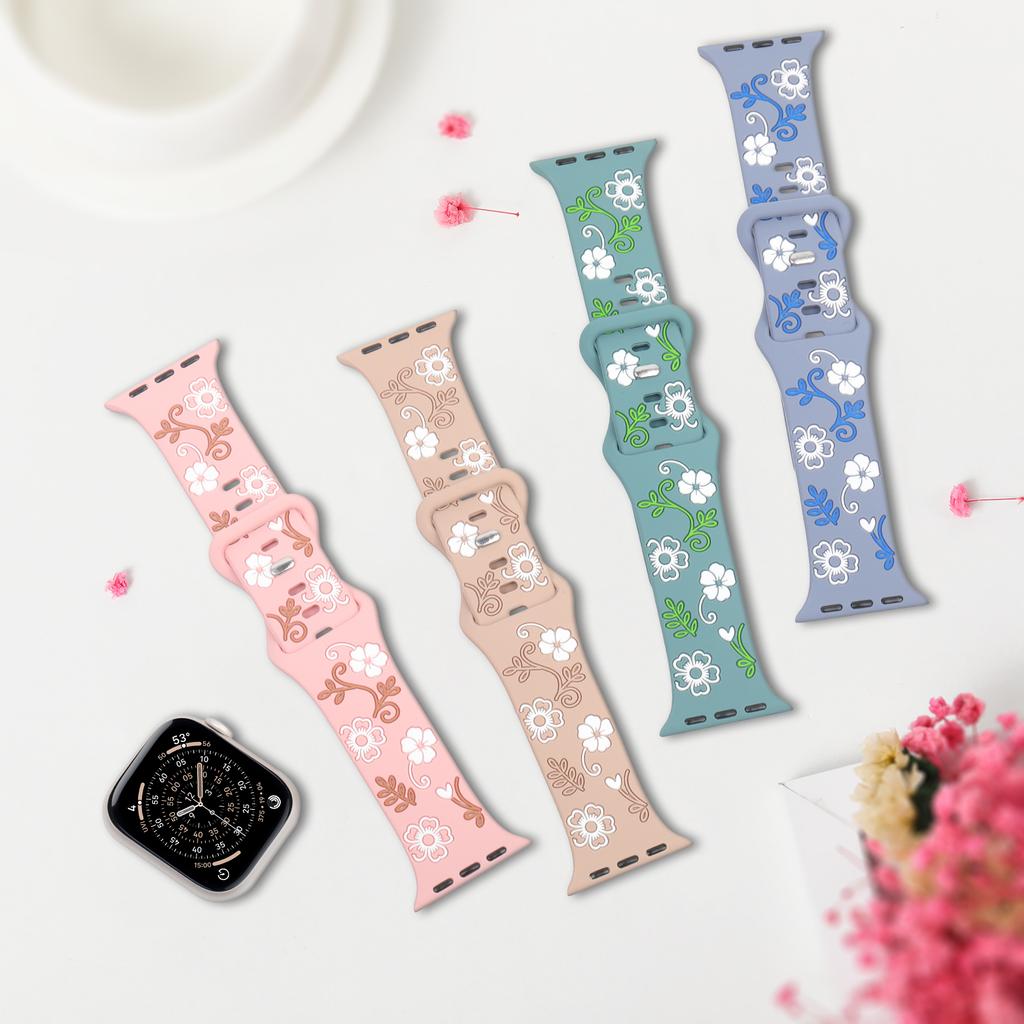 Graviertes Armband für Apple Watch Band 42mm 44mm 46mm 45mm 41 40 49 Sport Armband iWatch Serie 11 10 9 8 7 SE 6 5 Ultra 3