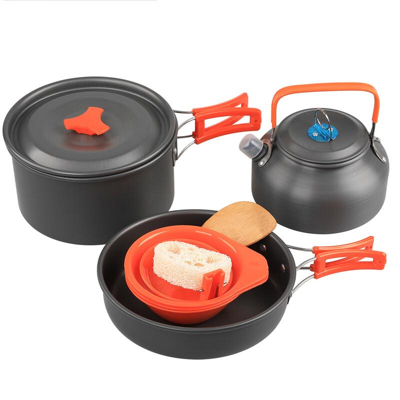 2-3 Person Portable Outdoor Camping Cookware Set