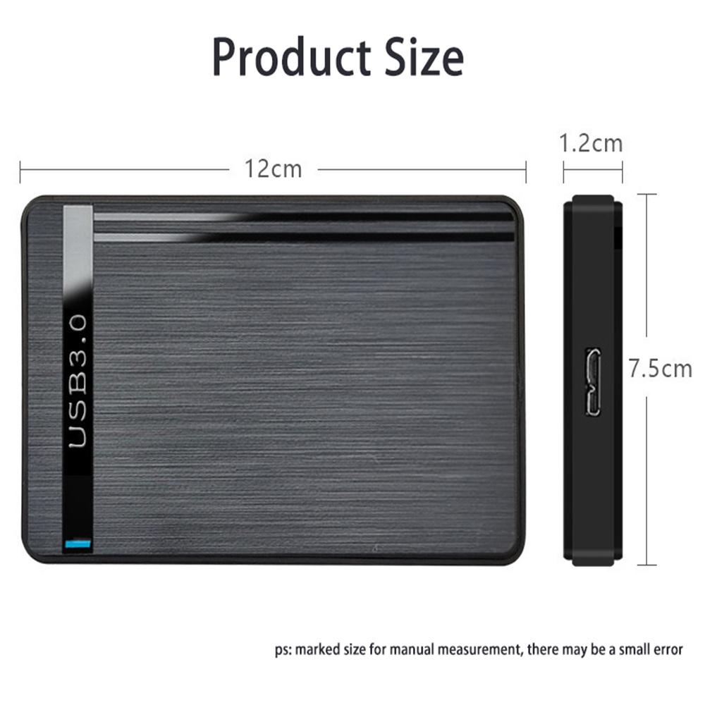 2.5" HDD Enclosure SATA To USB 2.0 3.0 Type C External Mobile Hard Drive Case For Laptop PC 5Gbps Speed Enclosure Storage Case
