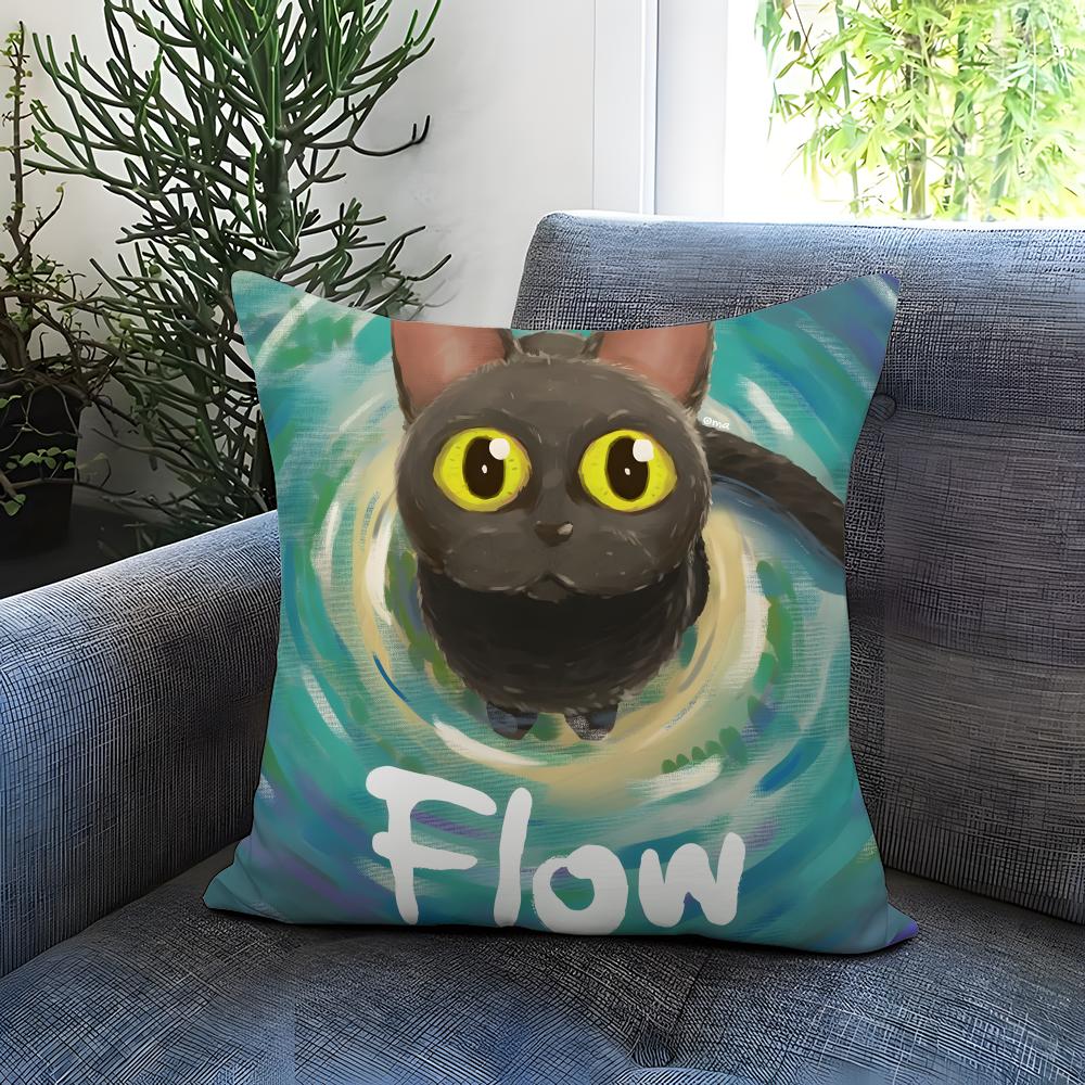 POPULAR F-FFflowwws Cushion Cover Comfortable Reversible Pillow Cover Ideal for Car Sofa Bedroom & Beyond