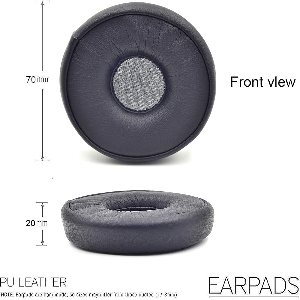Defan N60NC BT Earpads Replacement Potein Leather and Soft Foam Earpads Compatible with AKG N60NC...