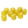 Volume Tone Dome Knobs Plastic Control Electric Guitar Bass Parts Accessories with Hex Wrench GD88 Yellow