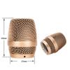 Head Replacement Microphone Grill Head Replacement Head Mic Mesh Cover Microphone Mesh Head