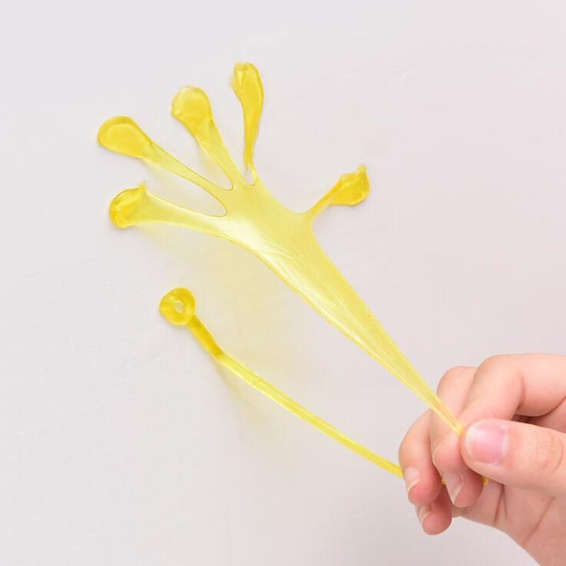 10-50 Pcs Kids Funny Sticky Hands Toy Palm Elastic Sticky Squishy Slap Palm Toy Kids Novelty Gift Party Favors Supplies