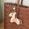 Cute Design Horse Plush  Keychain Stuffed Animal Pony Plush Pendant  Keychain Accessory