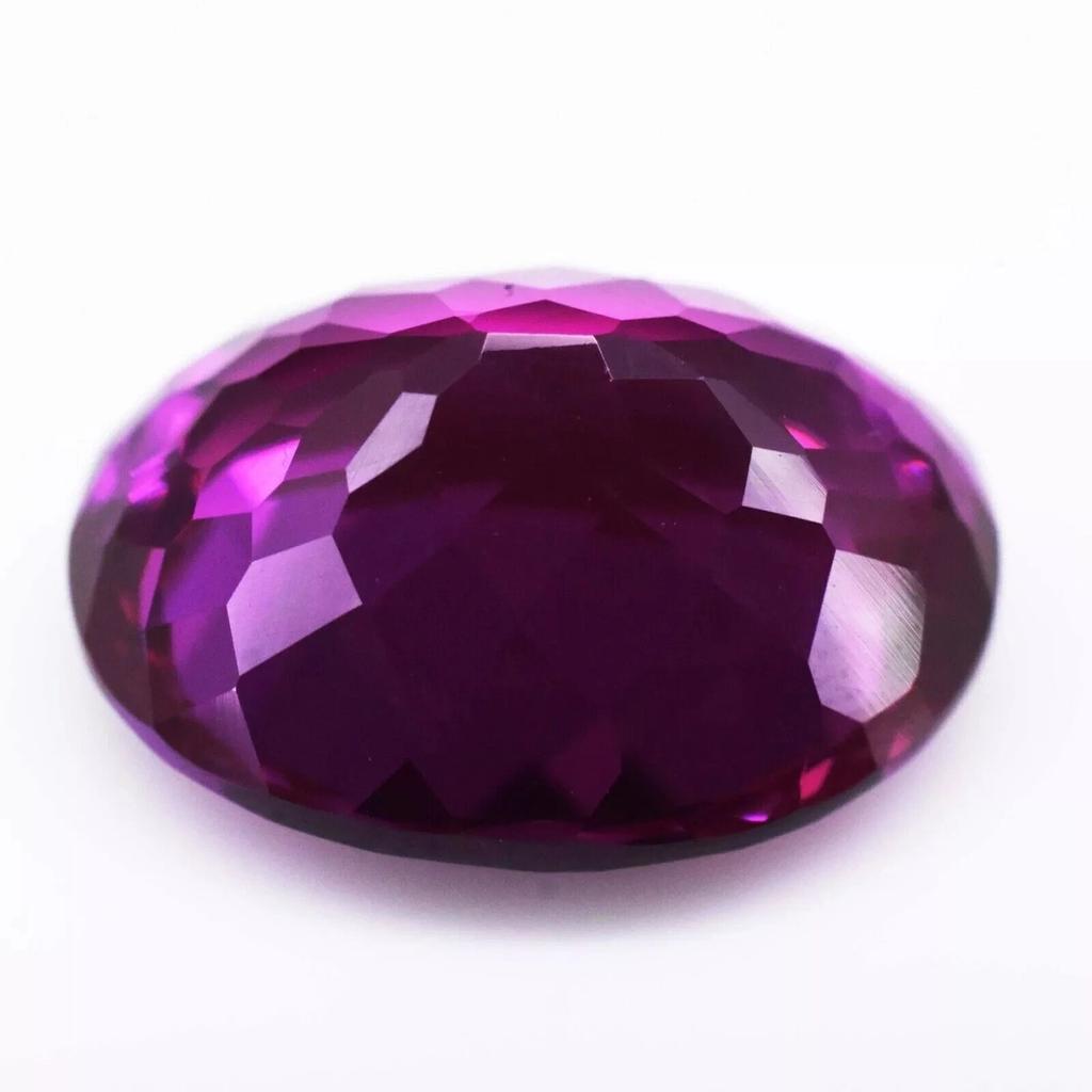 Oval Cut Natural Pinkish Purple Rhodolite Garnet 12-14 Ct 15x12mm Gemstone